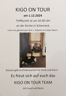 Einladung 1. Advent